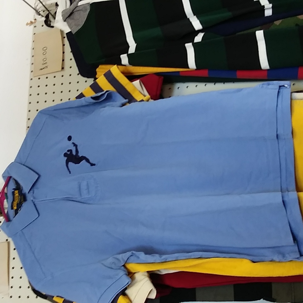 Rugby Ralph Lauren Medium Baby/Navy Blue Shirt